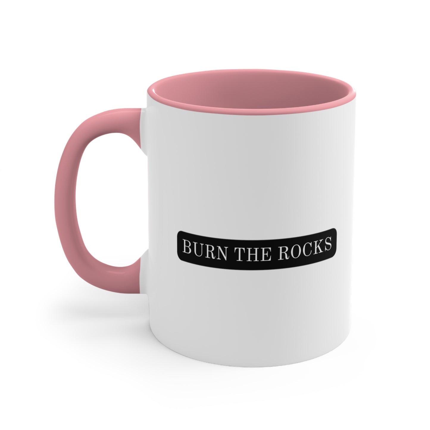 Burn the Rocks Accent Coffee Mug, 11oz