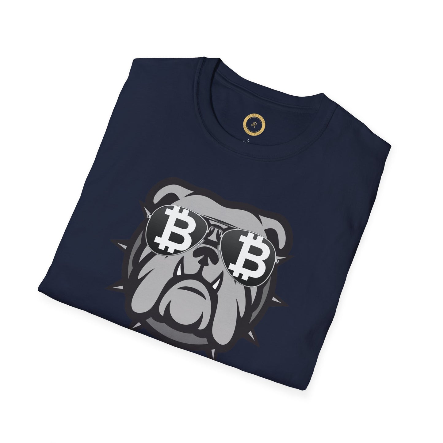 Bitcoin Bulldog Softstyle T-Shirt