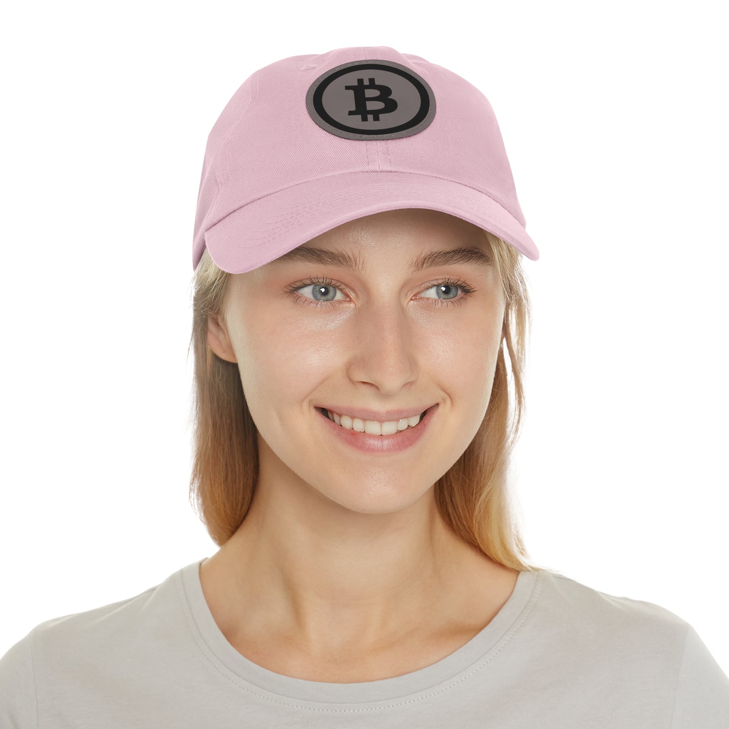 Hat with Leather Patch (Round) Bitcoin