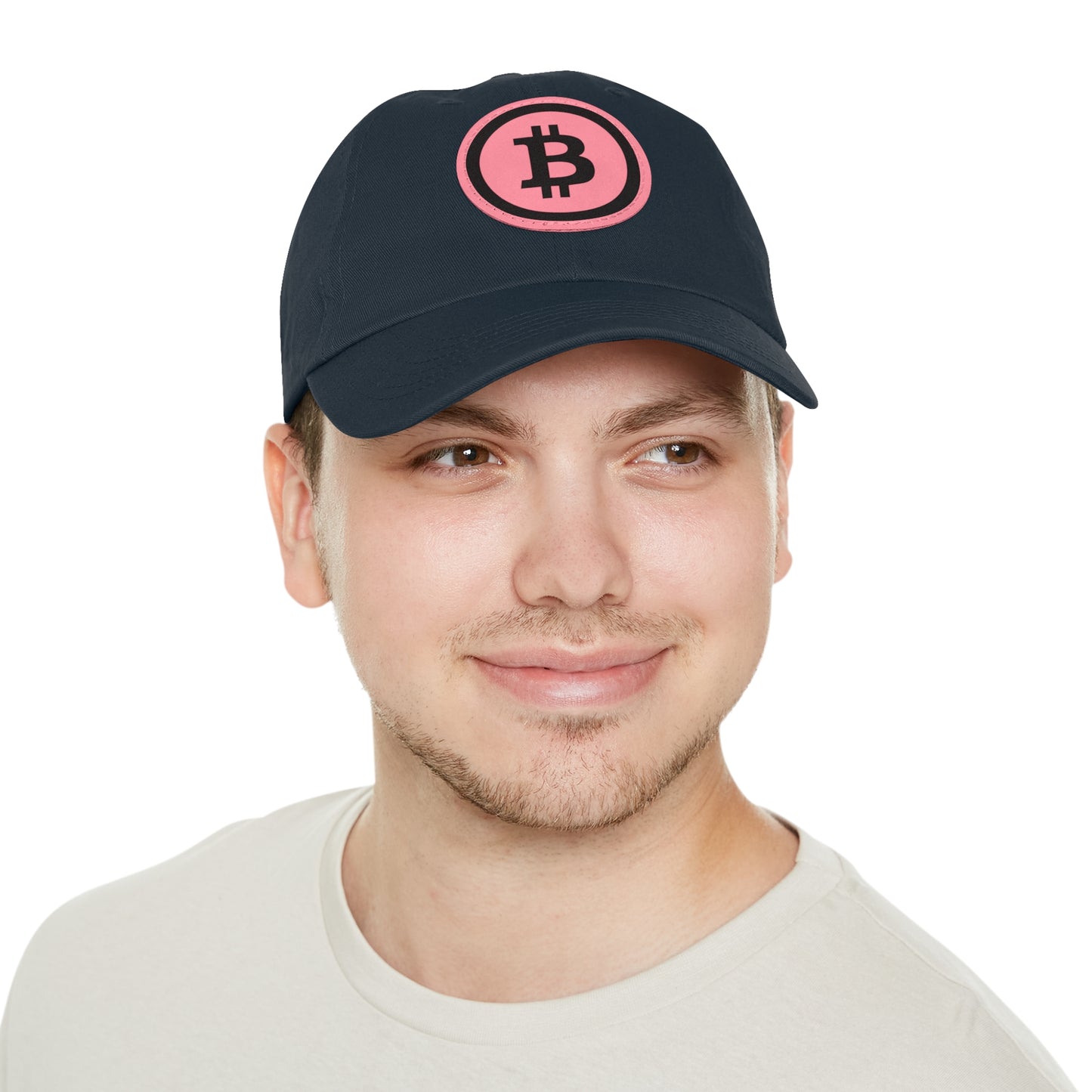 Hat with Leather Patch (Round) Bitcoin