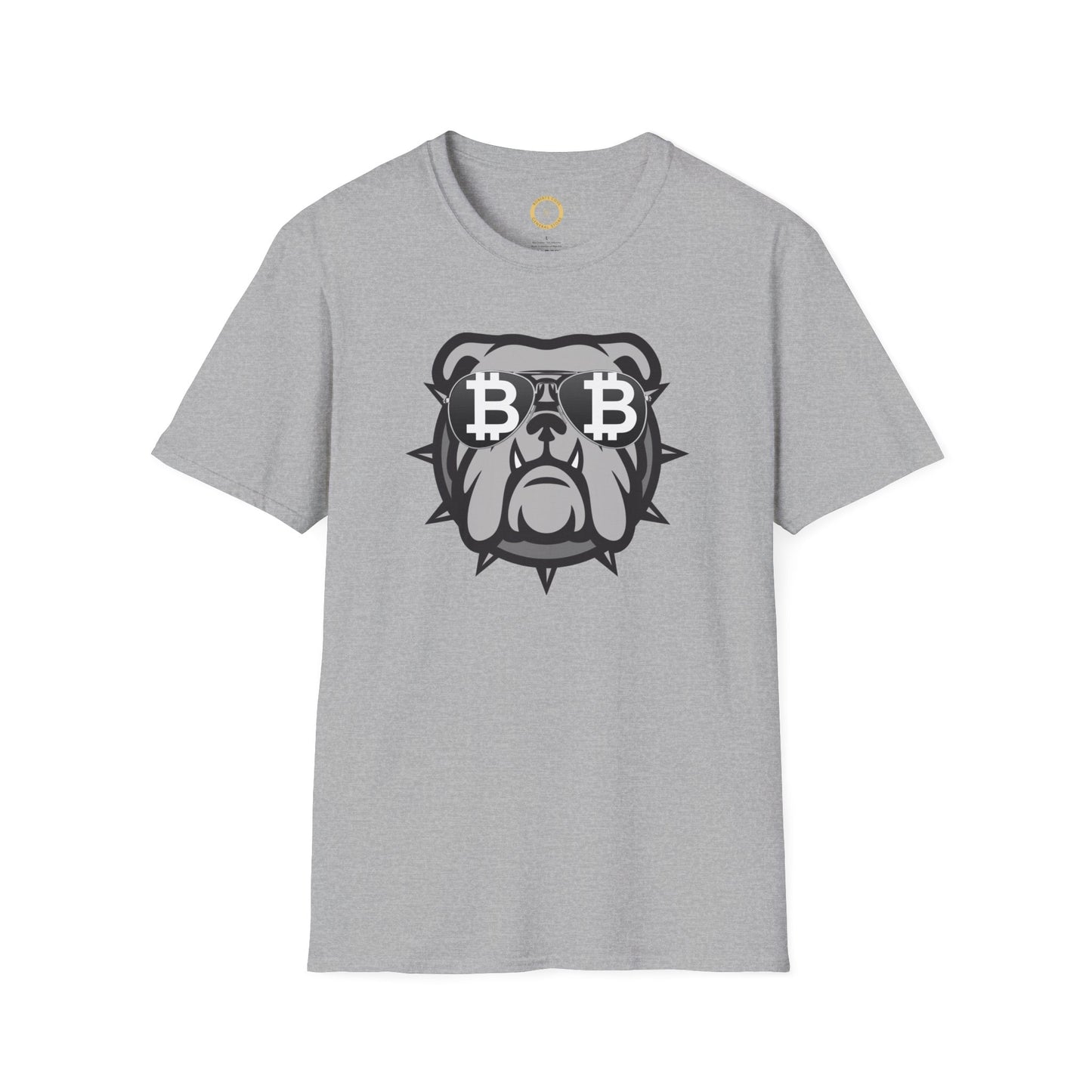 Bitcoin Bulldog Softstyle T-Shirt