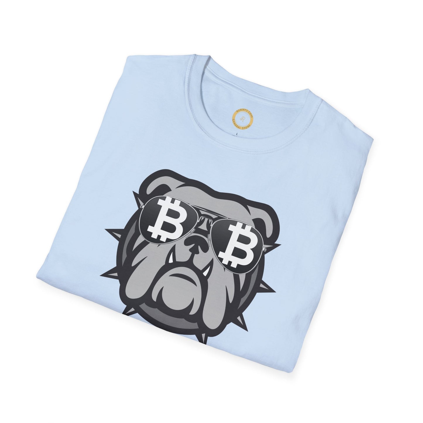 Bitcoin Bulldog Softstyle T-Shirt