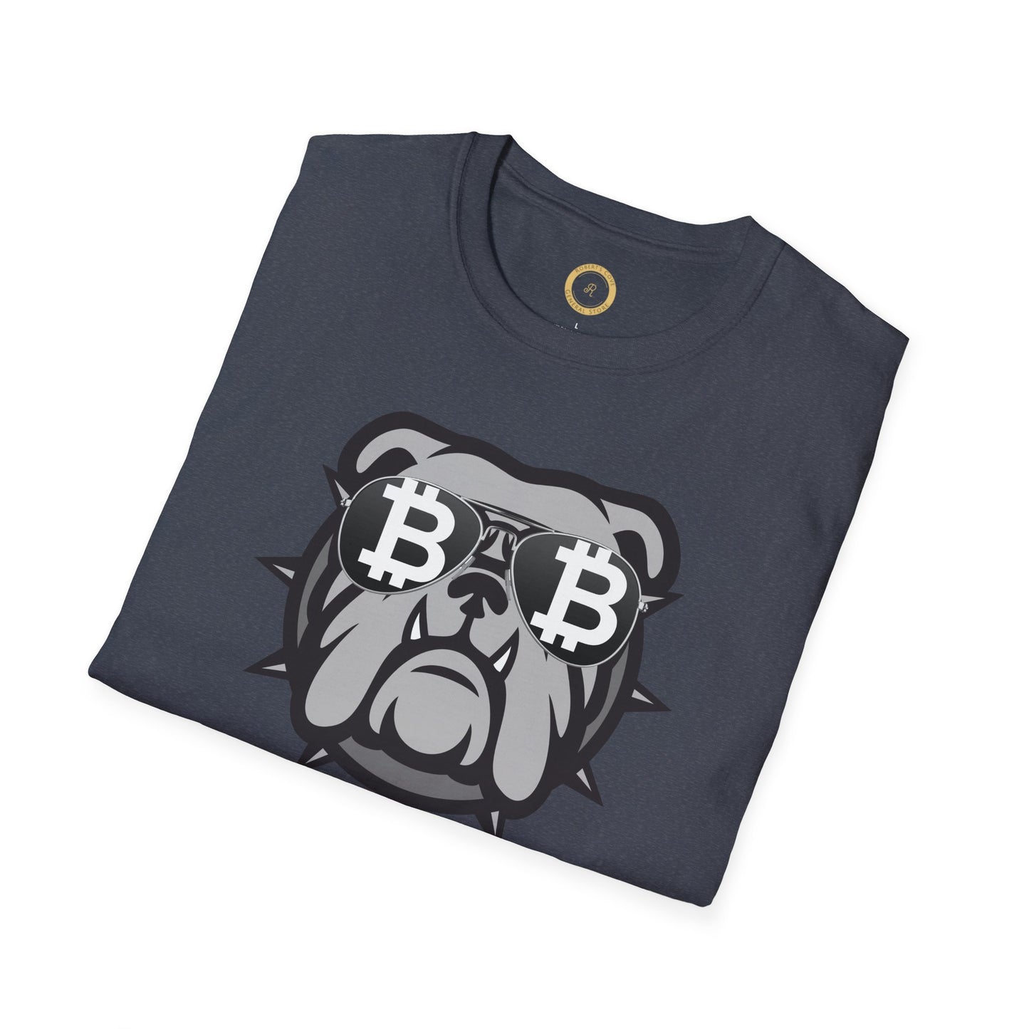 Bitcoin Bulldog Softstyle T-Shirt