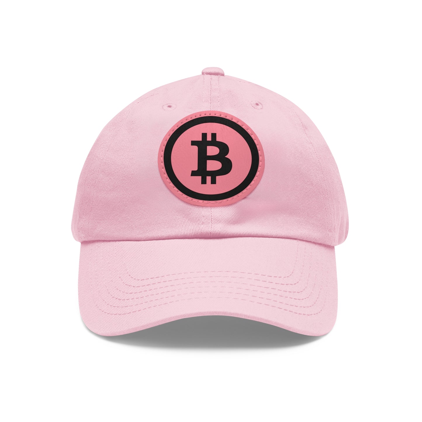 Hat with Leather Patch (Round) Bitcoin