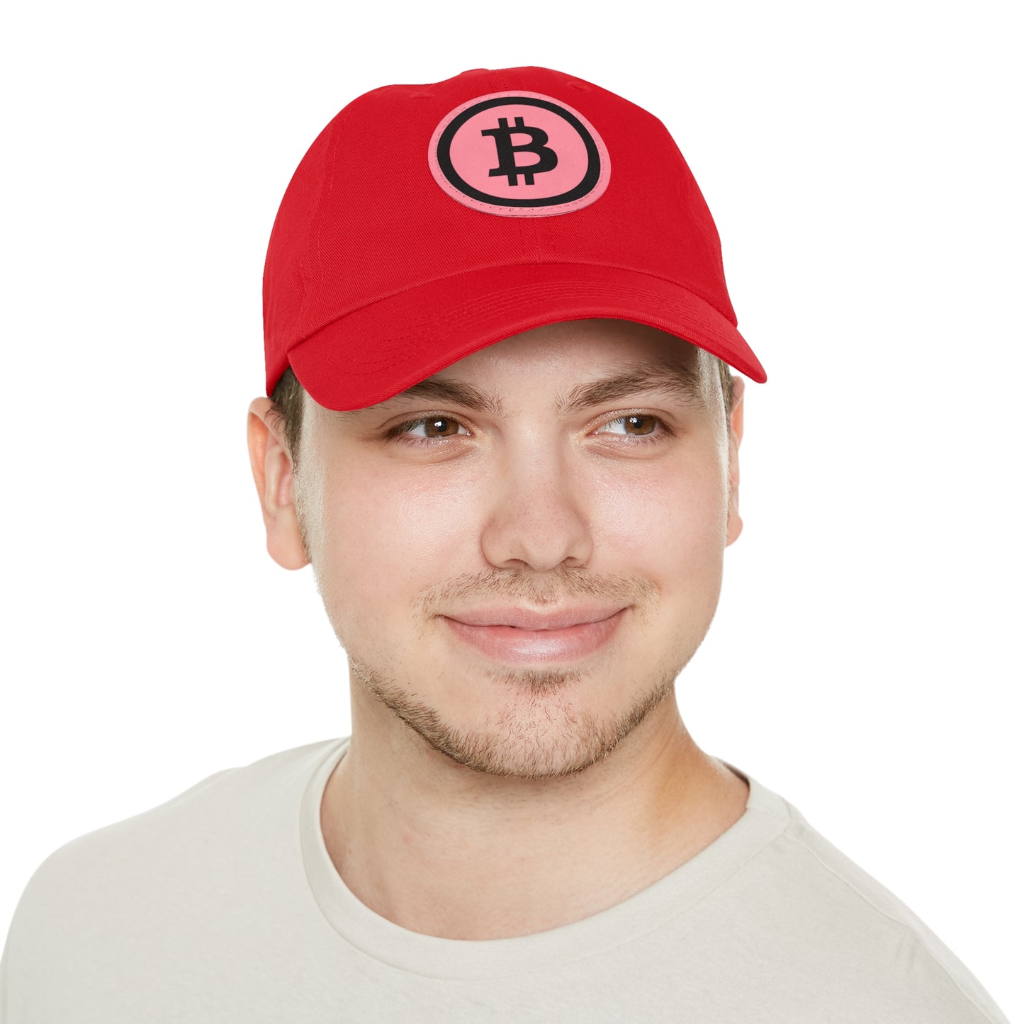 Hat with Leather Patch (Round) Bitcoin