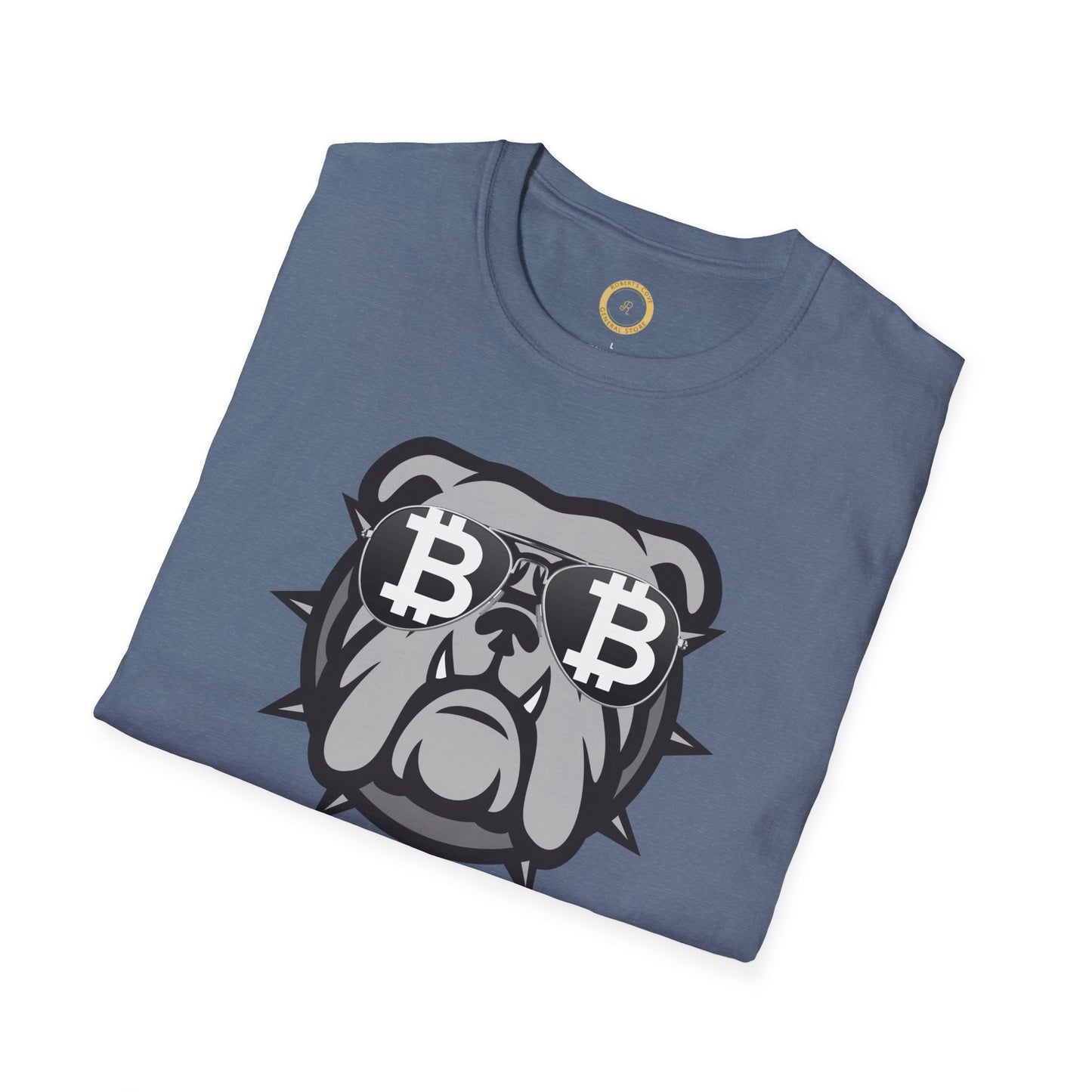 Bitcoin Bulldog Softstyle T-Shirt