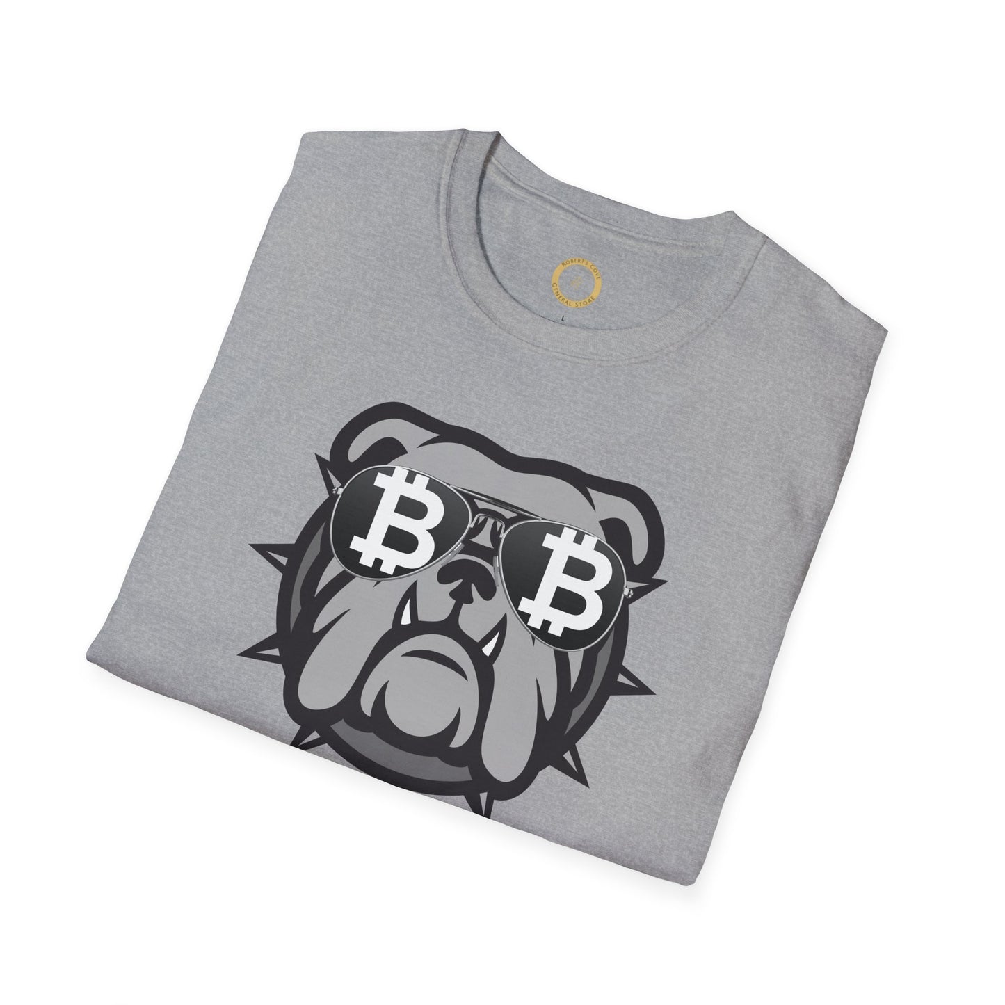 Bitcoin Bulldog Softstyle T-Shirt