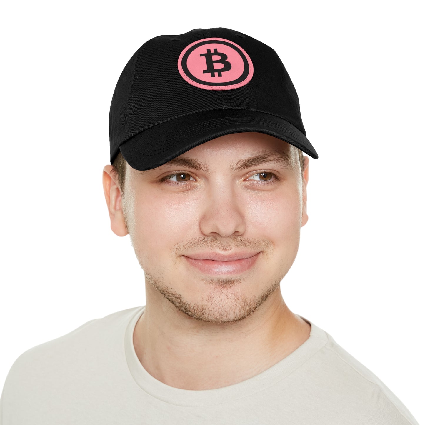 Hat with Leather Patch (Round) Bitcoin