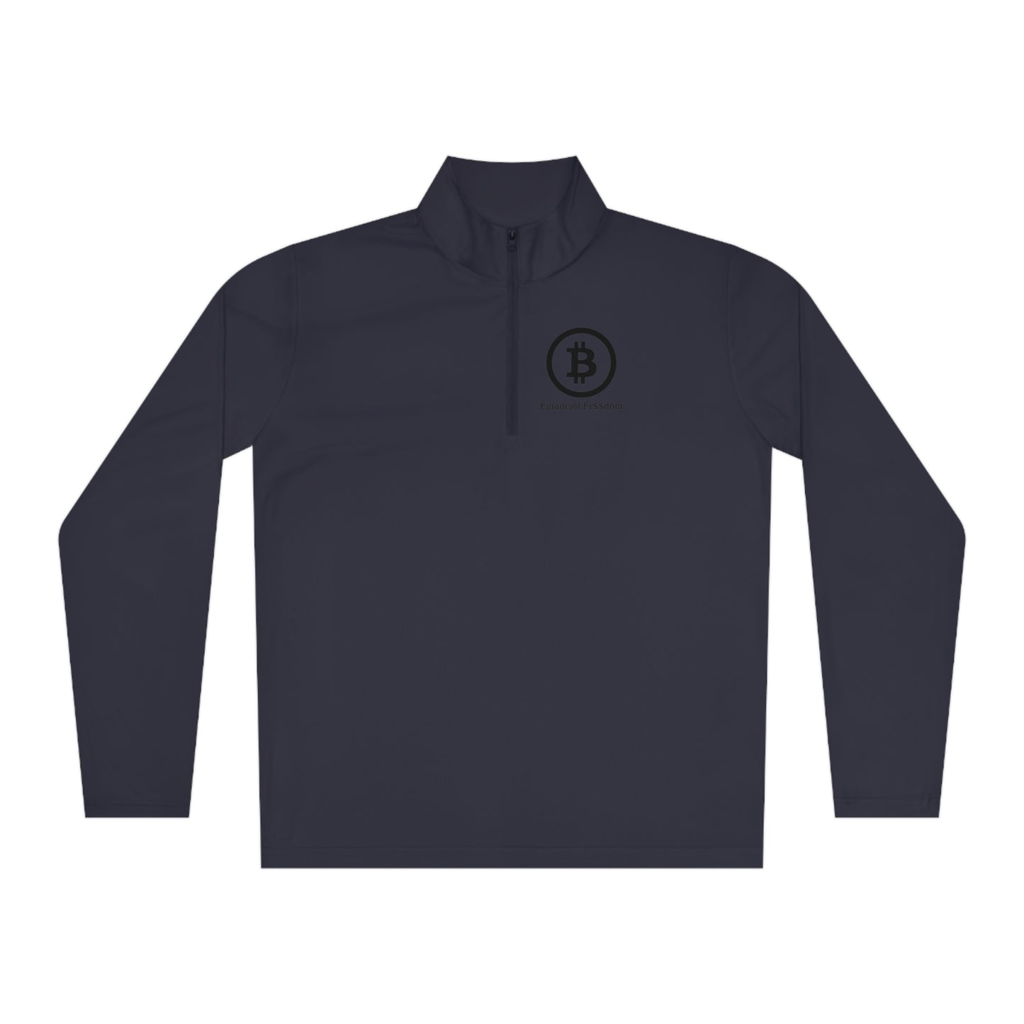 Unisex Quarter-Zip Pullover Bitcoin