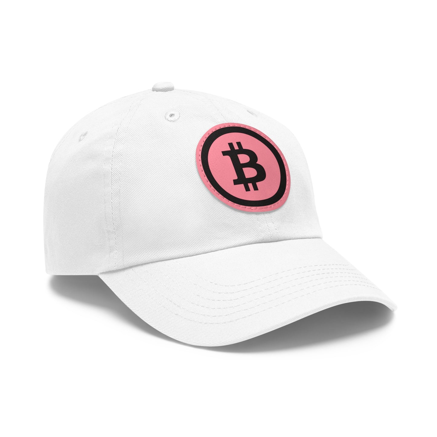 Hat with Leather Patch (Round) Bitcoin