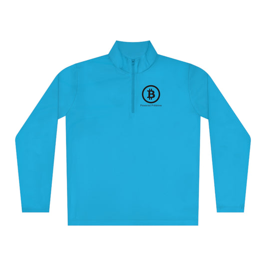 Unisex Quarter-Zip Pullover Bitcoin