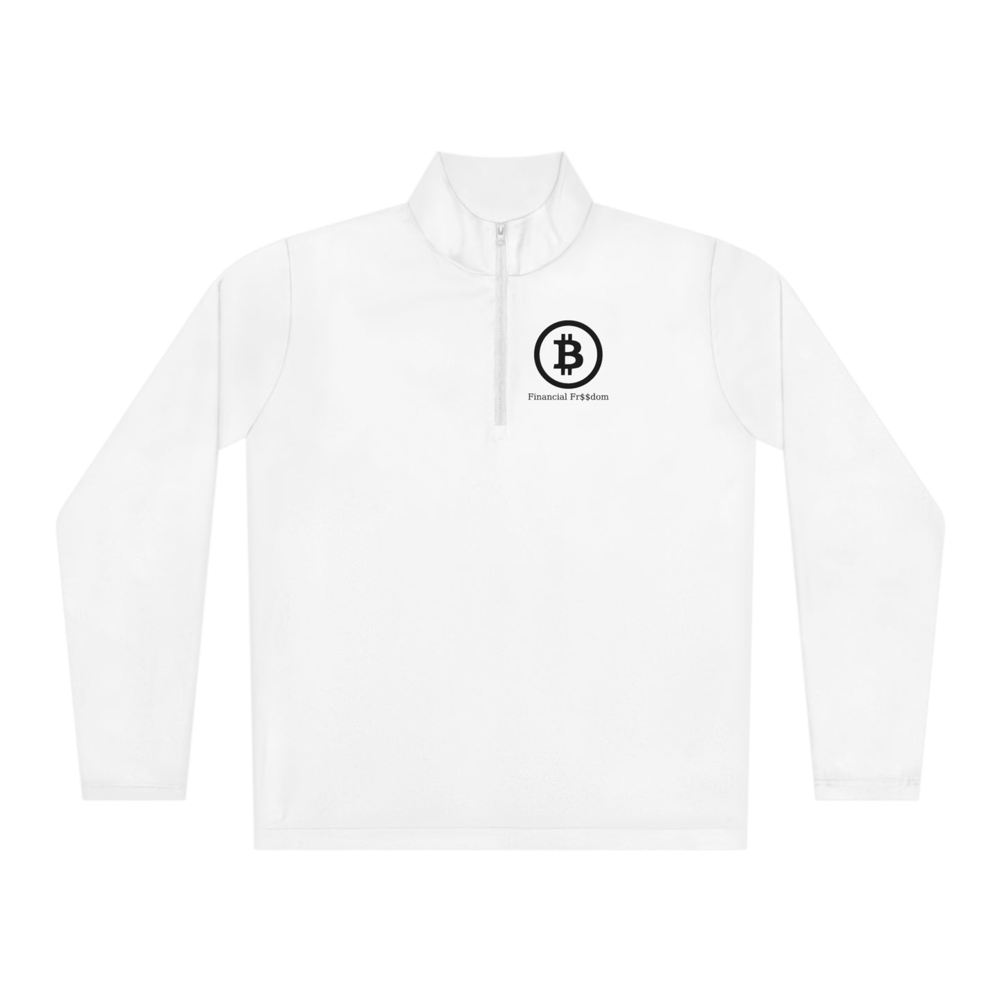 Unisex Quarter-Zip Pullover Bitcoin