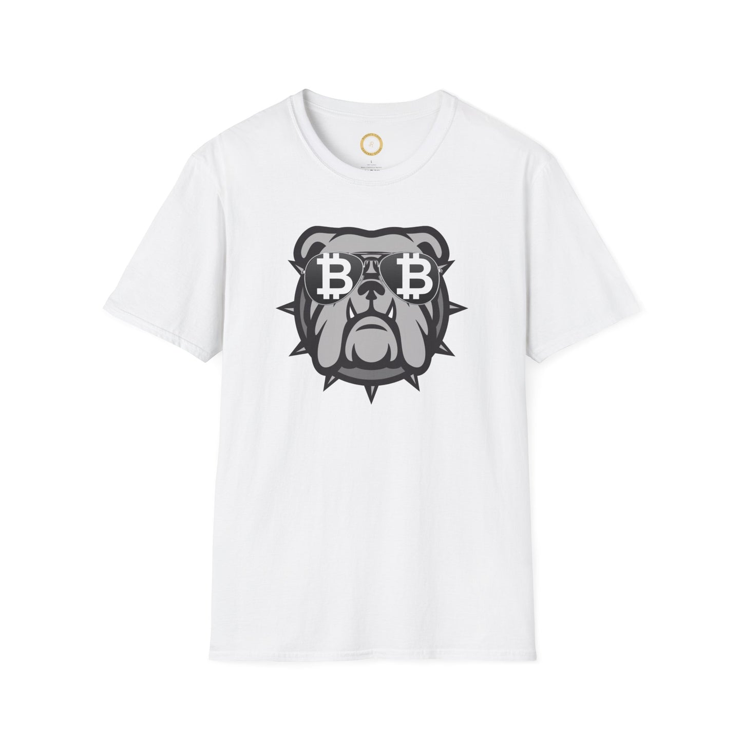 Bitcoin Bulldog Softstyle T-Shirt