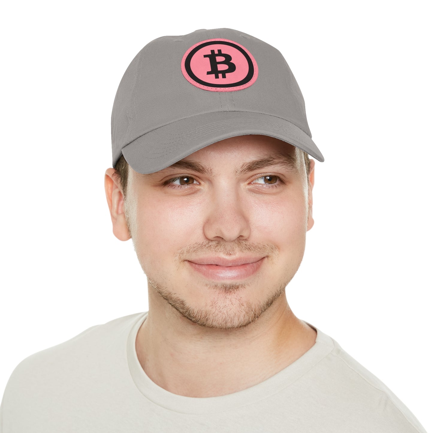 Hat with Leather Patch (Round) Bitcoin