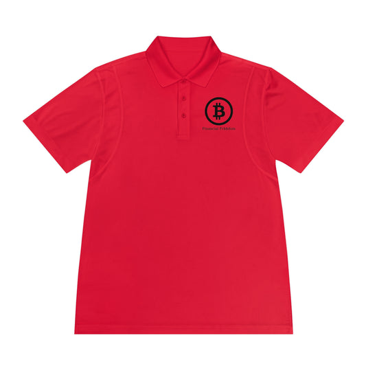 Men's Sport Polo Shirt Bitcoin