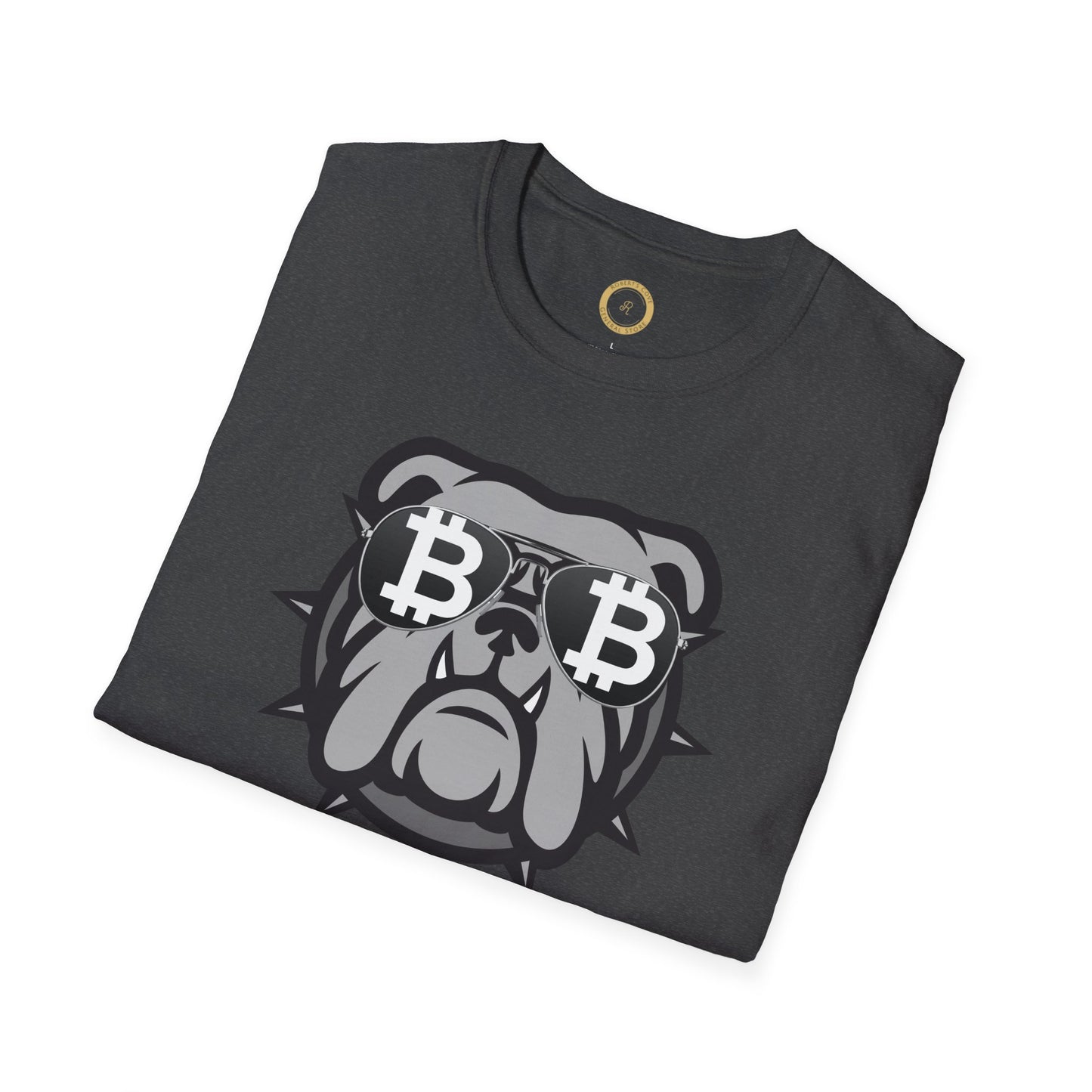 Bitcoin Bulldog Softstyle T-Shirt