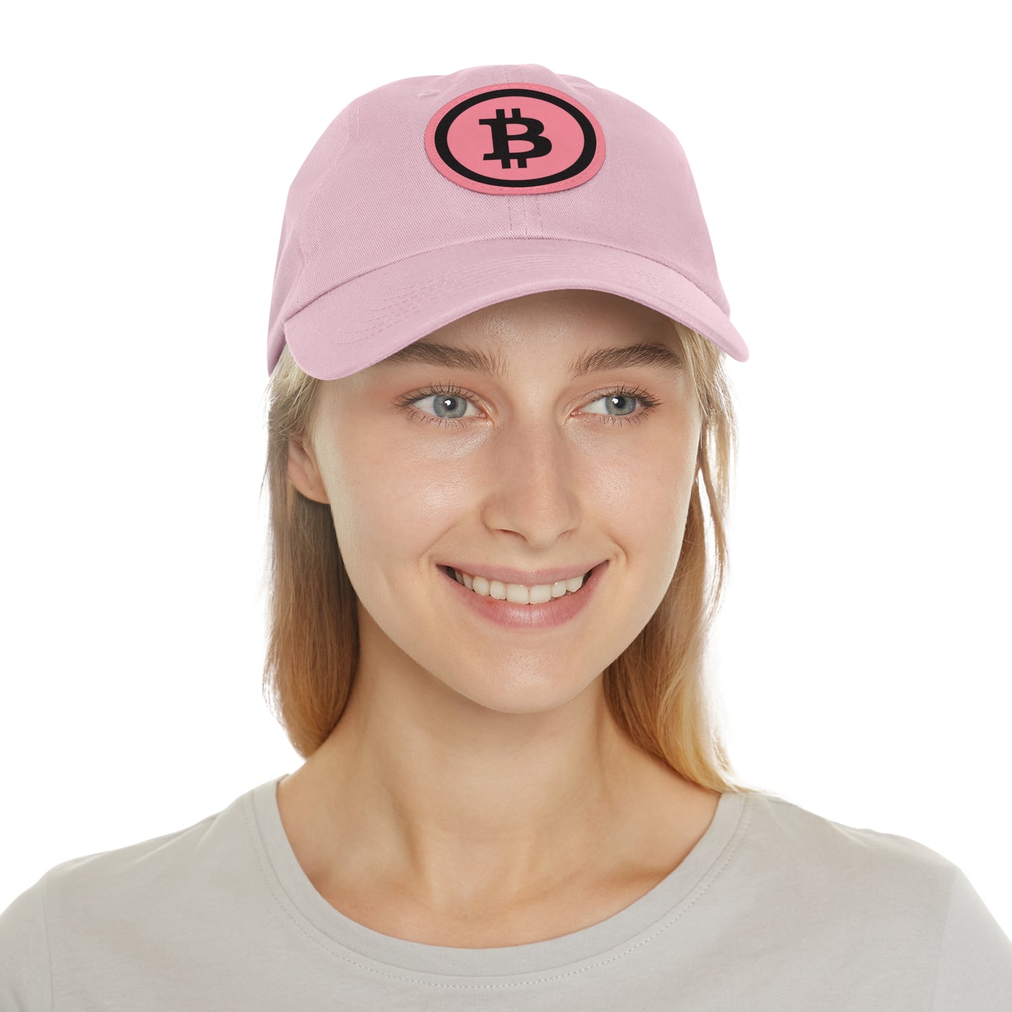 Hat with Leather Patch (Round) Bitcoin