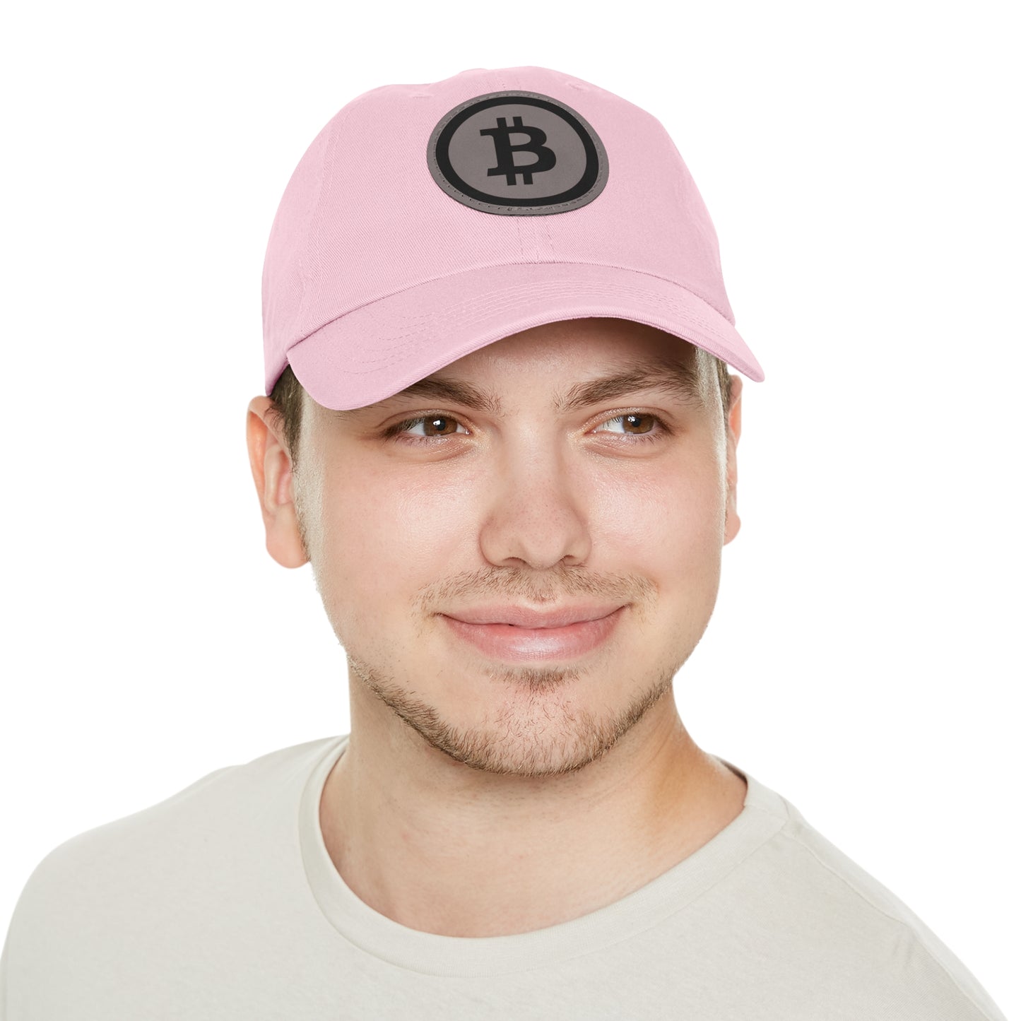 Hat with Leather Patch (Round) Bitcoin