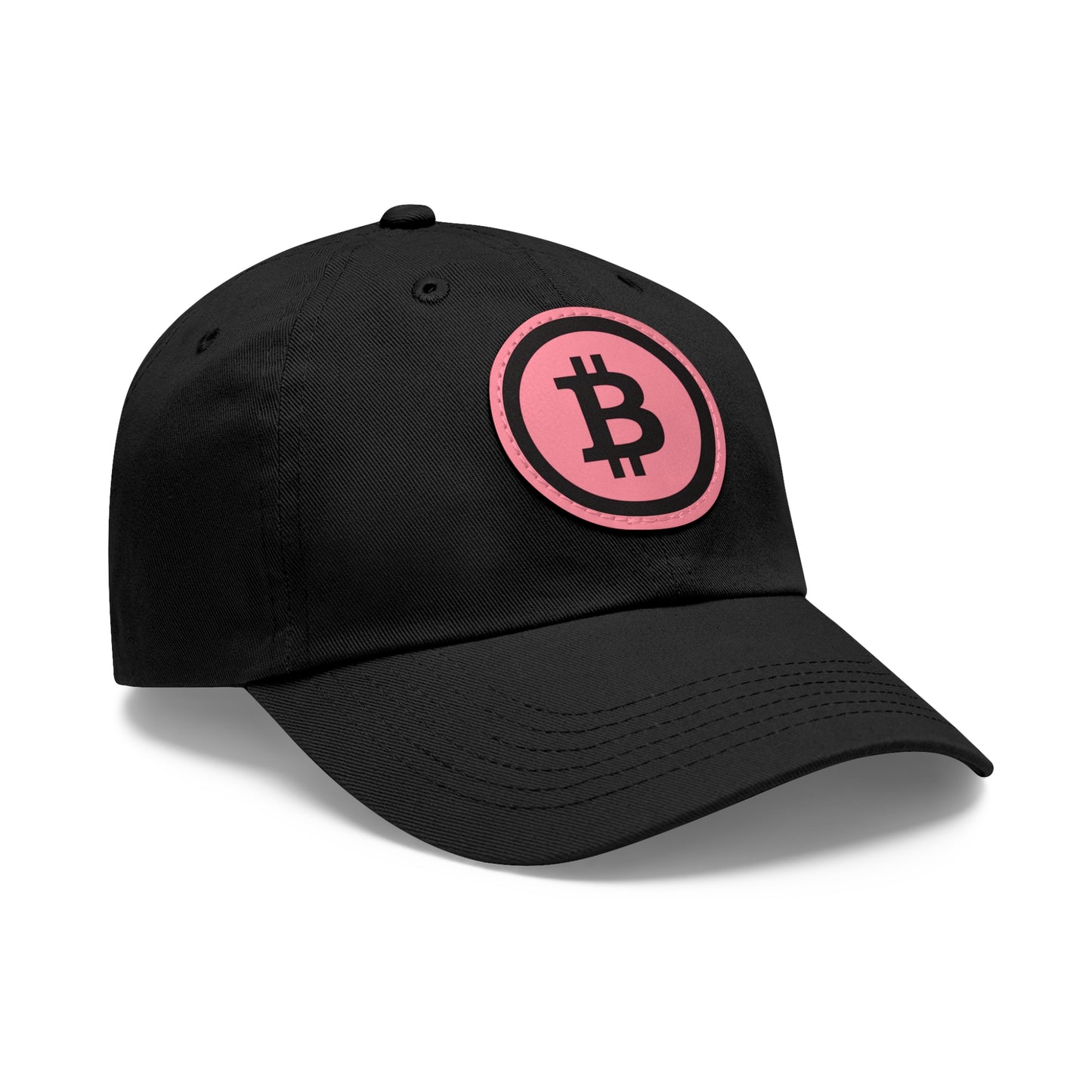 Hat with Leather Patch (Round) Bitcoin