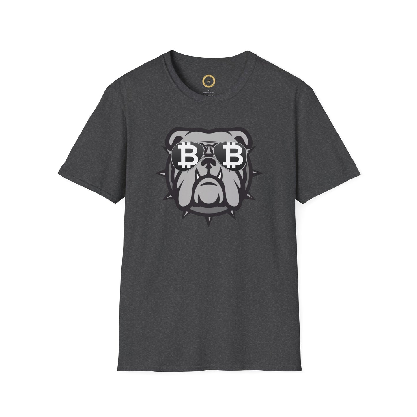 Bitcoin Bulldog Softstyle T-Shirt