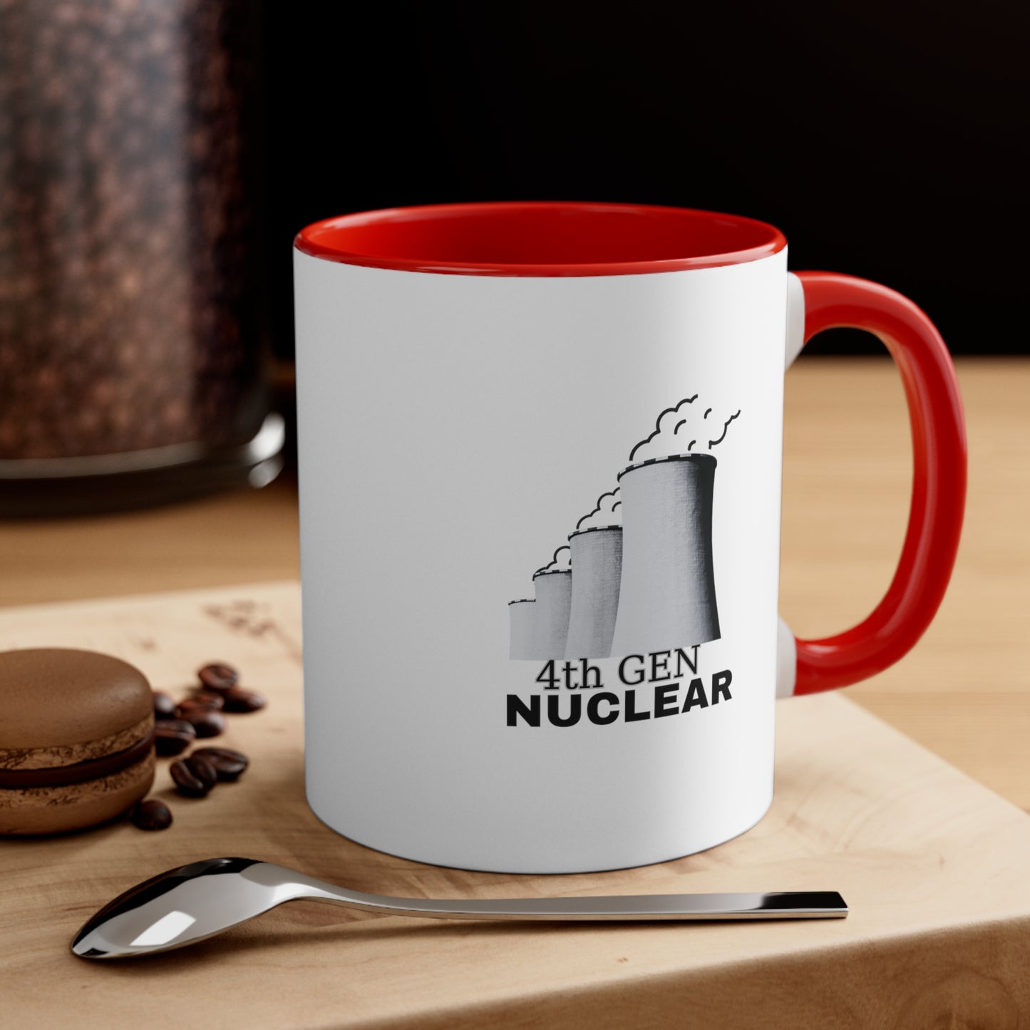 Burn the Rocks Accent Coffee Mug, 11oz