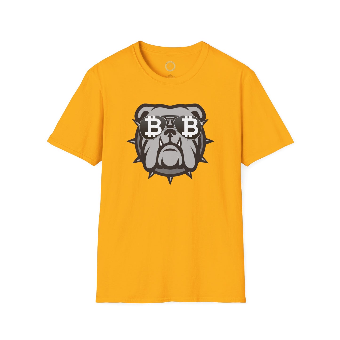 Bitcoin Bulldog Softstyle T-Shirt