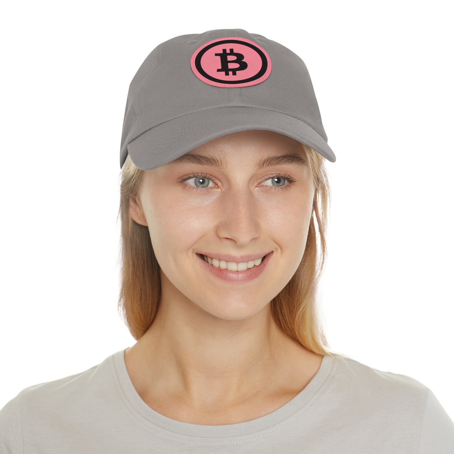 Hat with Leather Patch (Round) Bitcoin