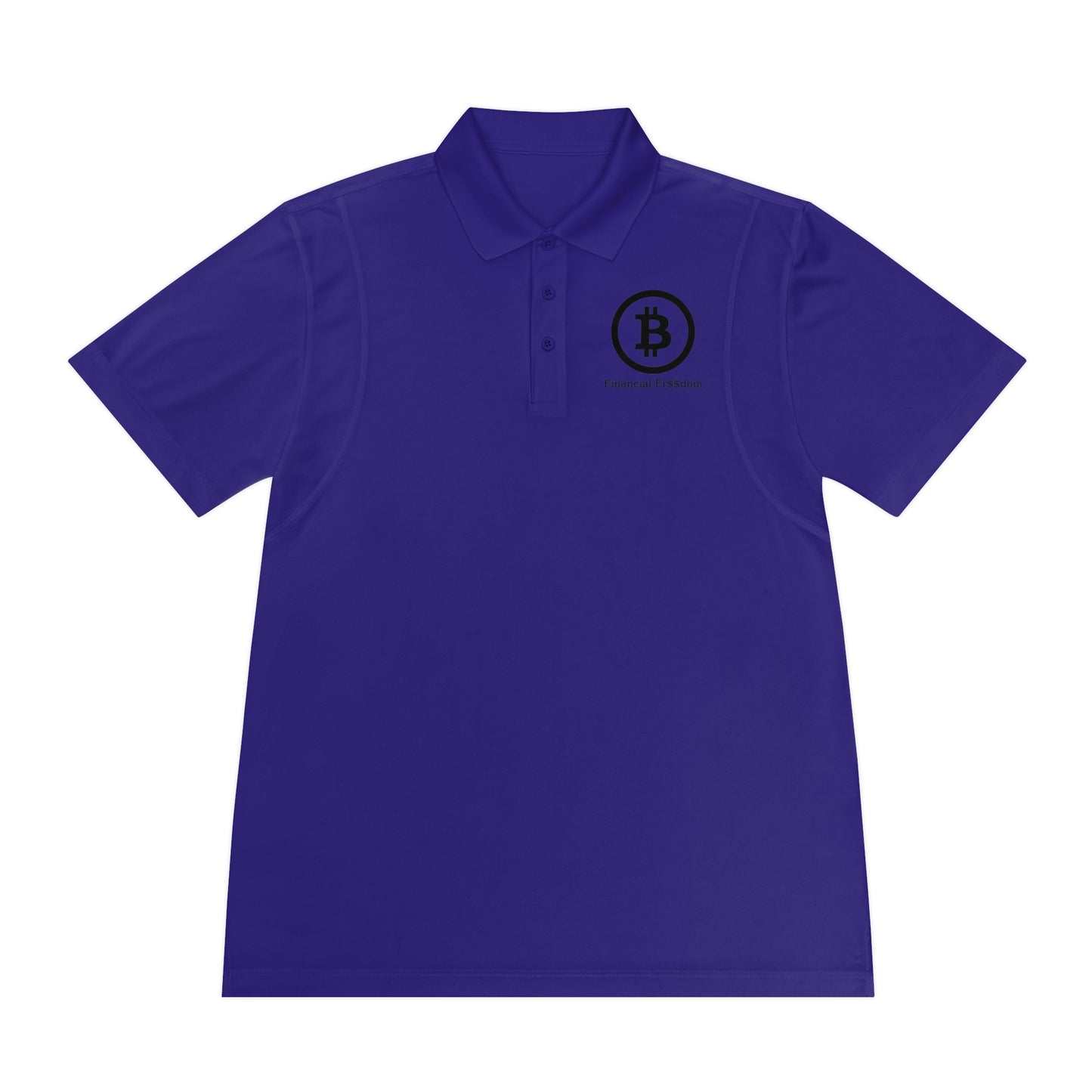 Men's Sport Polo Shirt Bitcoin