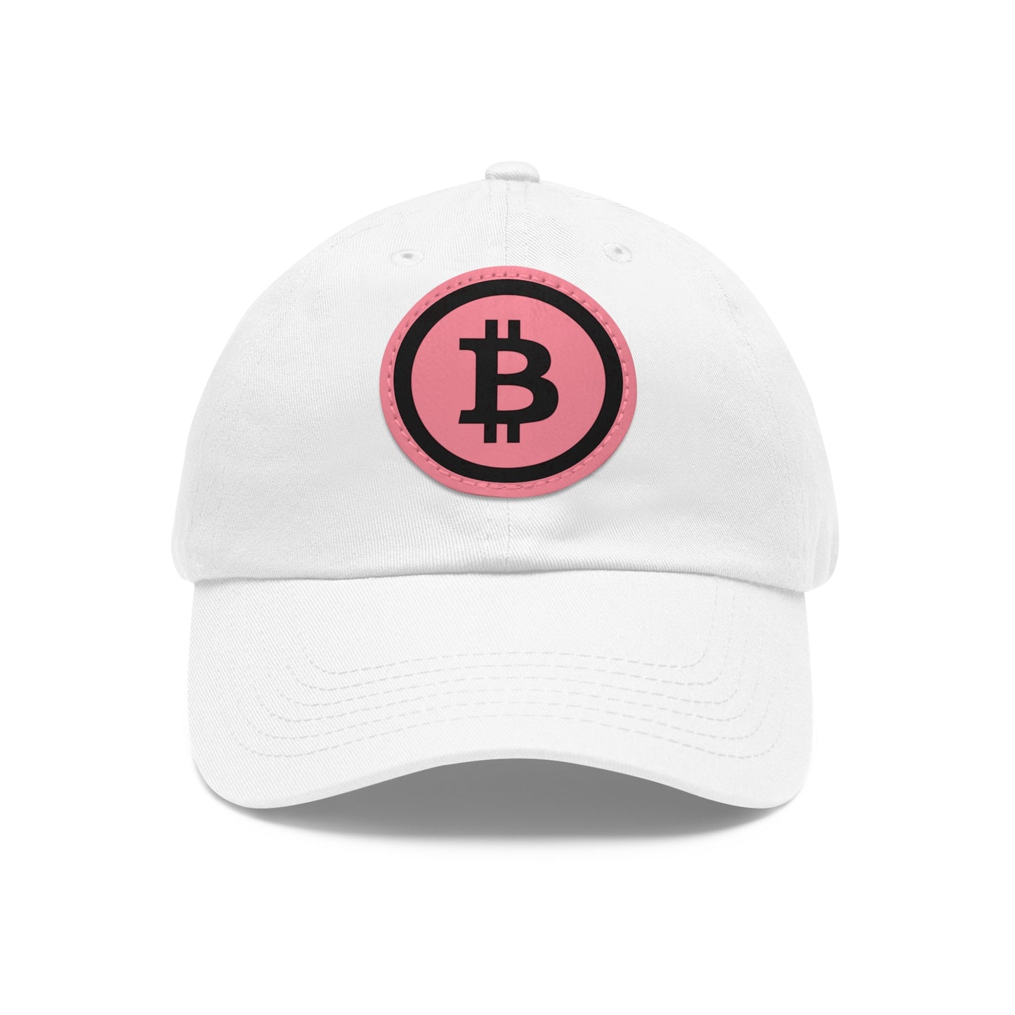 Hat with Leather Patch (Round) Bitcoin