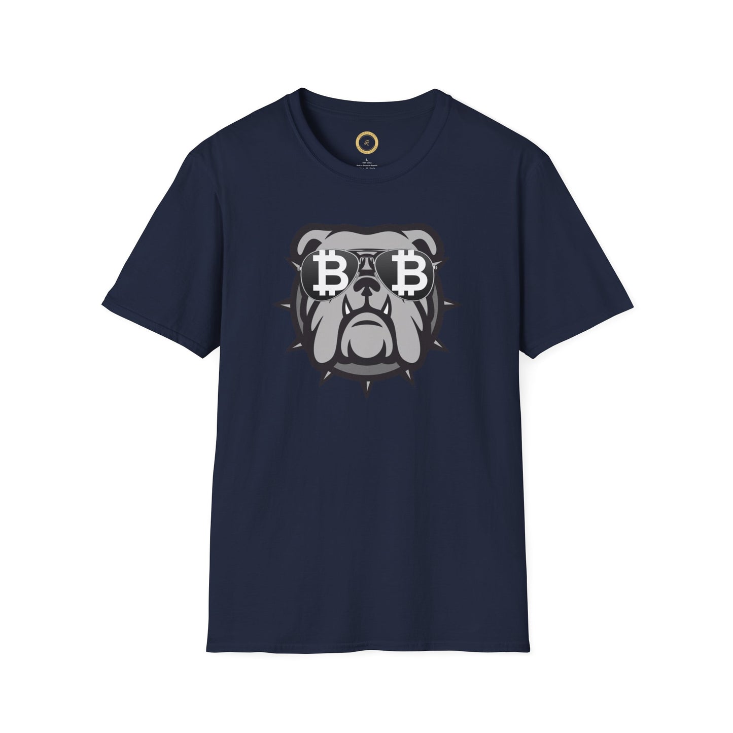 Bitcoin Bulldog Softstyle T-Shirt